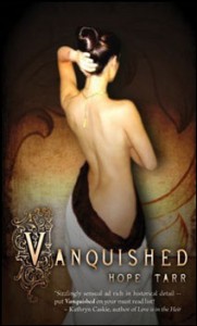 This title of one of Hope's books is vanquished, but when it comes to pushing forward on her projects, Hope won't be. Blake would approve.