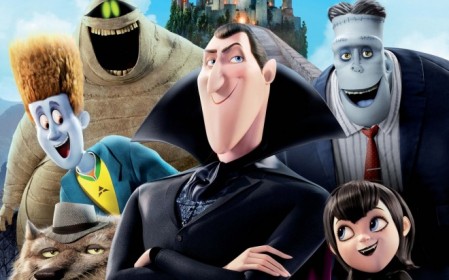 The colorful cast of "Hotel Transylvania"