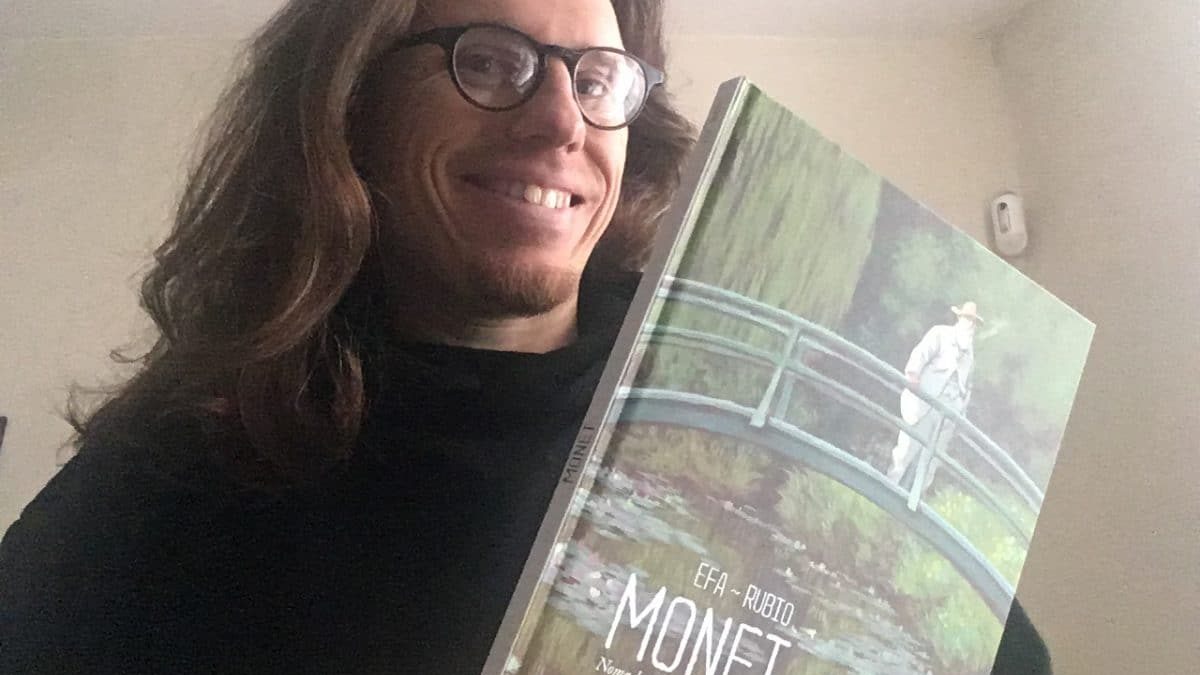 Salva Rubio’s Monet Graphic Novel Is Published!