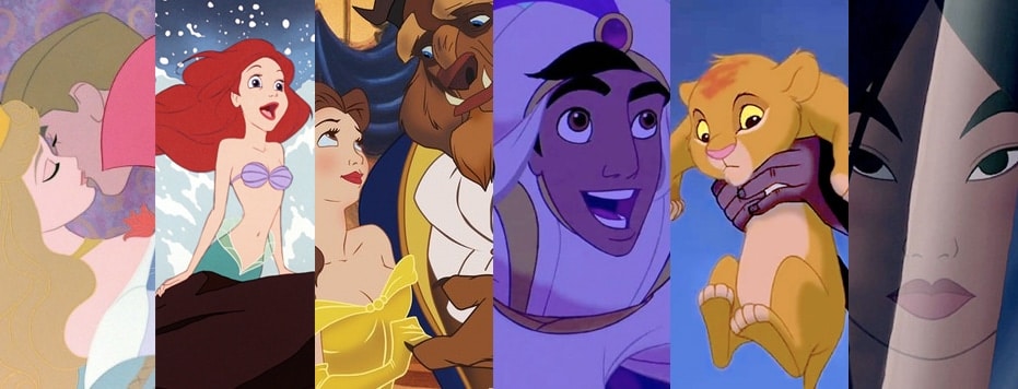 Downloadable Beat by Beat Comparison of 6 Disney Animated Classics