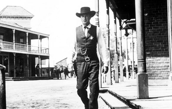 Academy Award winner for Best Actor, Gary Cooper in 'High Noon'