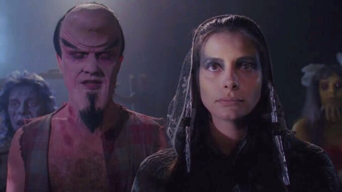 A scene from the film 'Nightbreed'