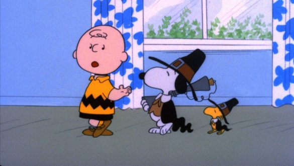 Charlie Brown, Snoopy and Woodstock in A Charlie Brown Thanksgiving