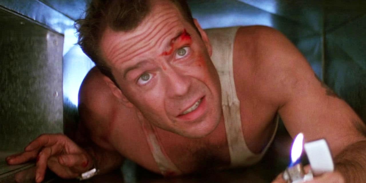 Bruce Willis in Die Hard