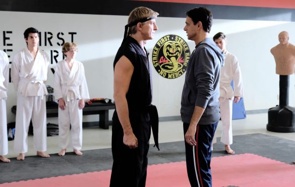 a scene from the tv series Cobra Kai