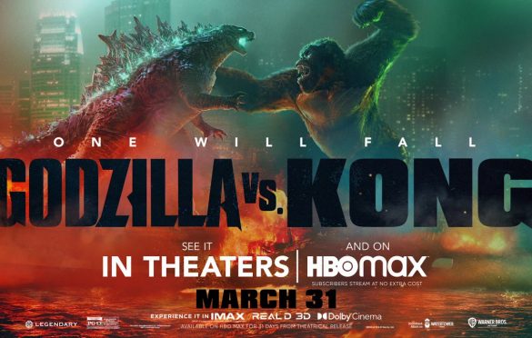 the poster for the film Godzilla vs. Kong