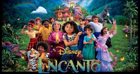the poster for Disney's Encanto