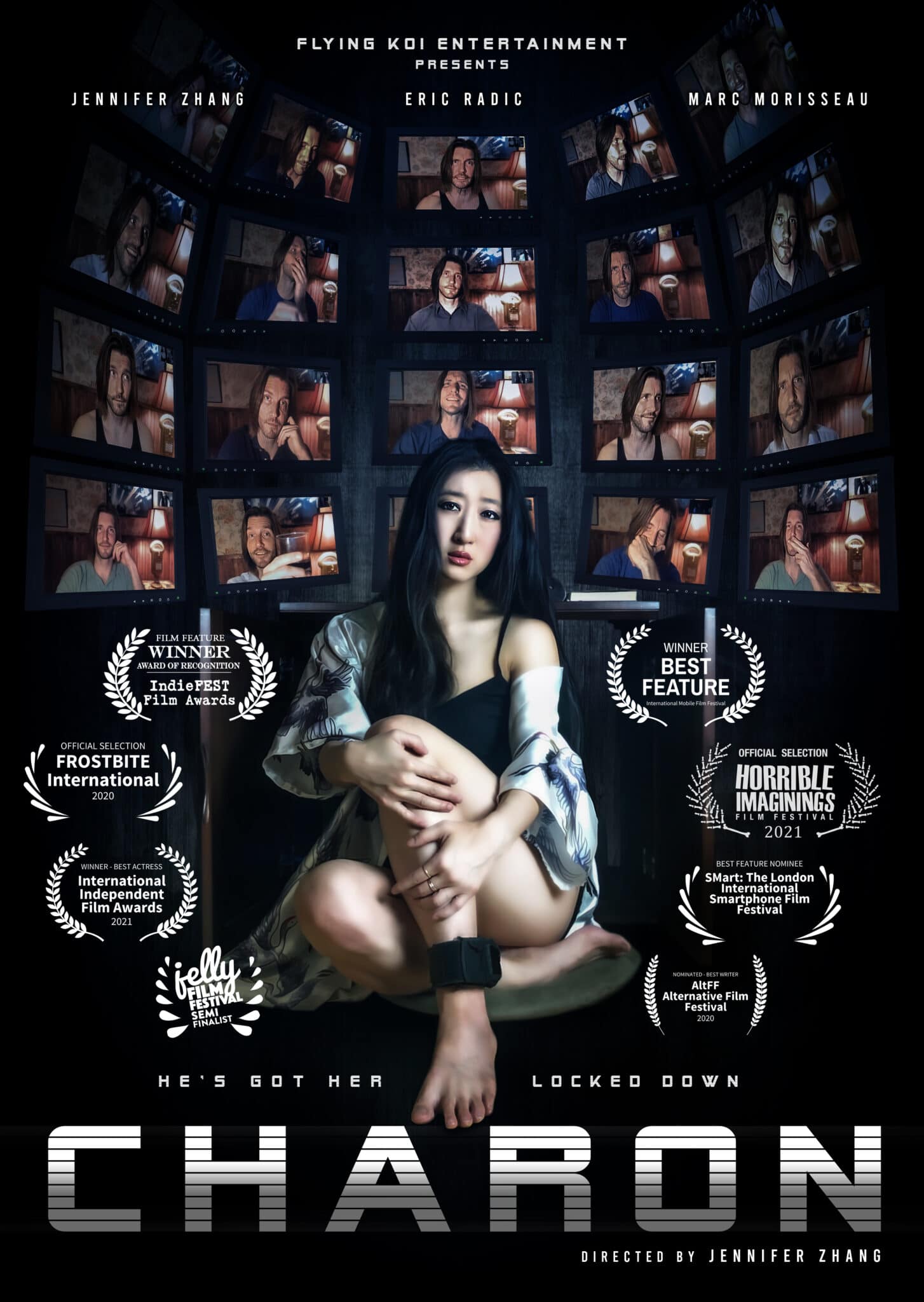 the poster for Jennifer Zhang;s fim Charon
