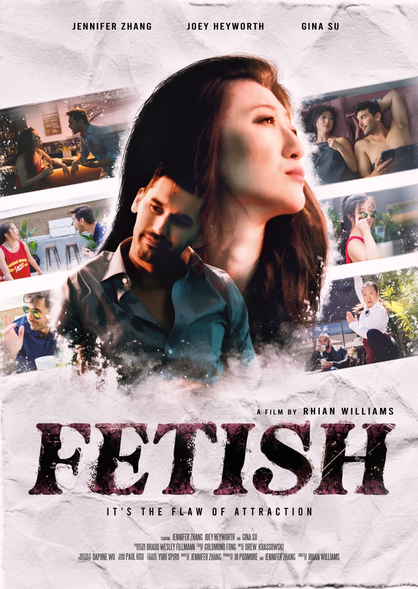 the poster for the short film Fetish