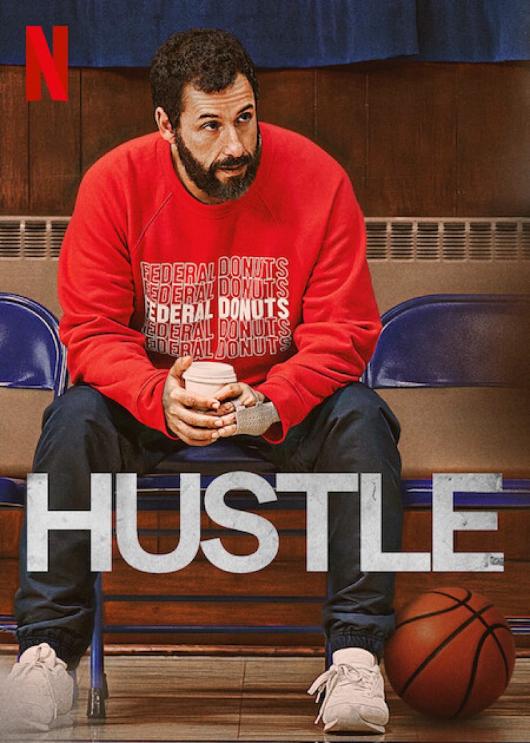 Hustle movie poster with Adam Sandler