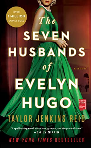 the front cover of the book The Seven Husbands of Evelyn Hugo