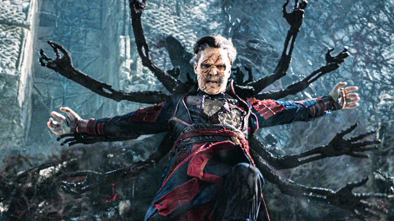 Doctor Strange with many tentacles