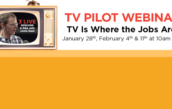 TV Pilot Webinar announcement