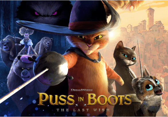 horizontal poster for Puss in Boots: The Last Wish
