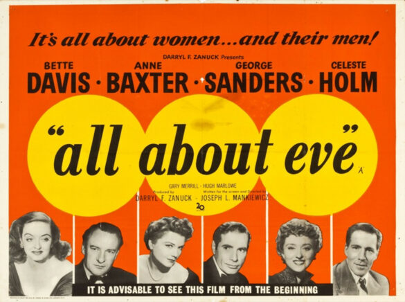 All About Eve lobby poster