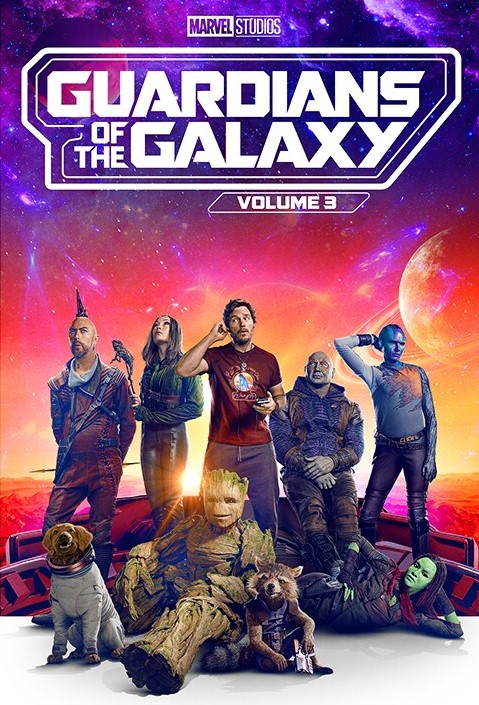 poster for Guardians of the Galaxy Vol 3