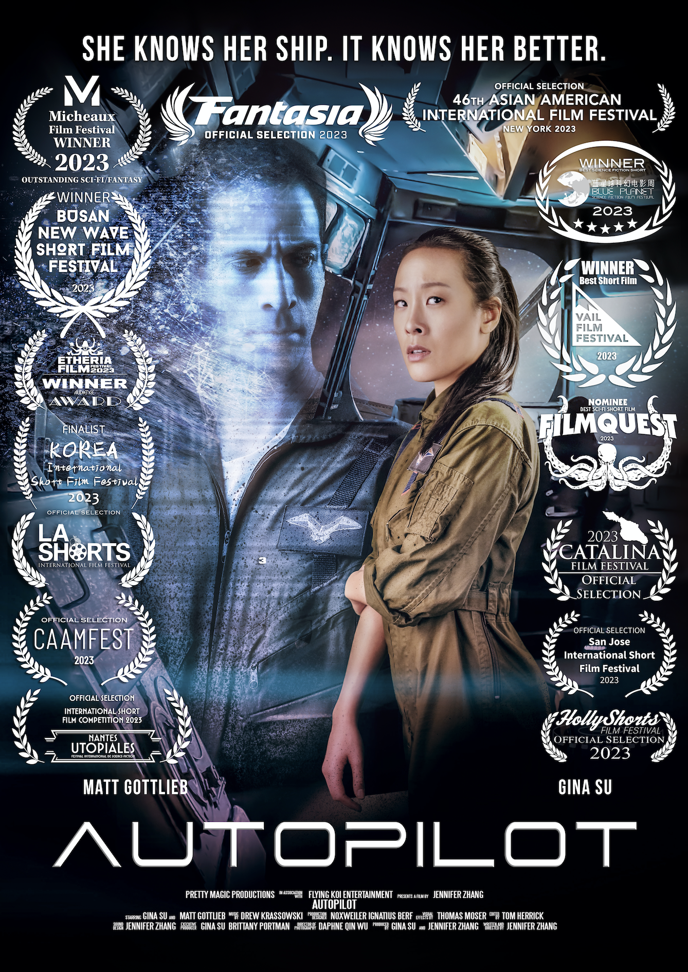 the poster for Jennifer Zhang's Auto-Pilot