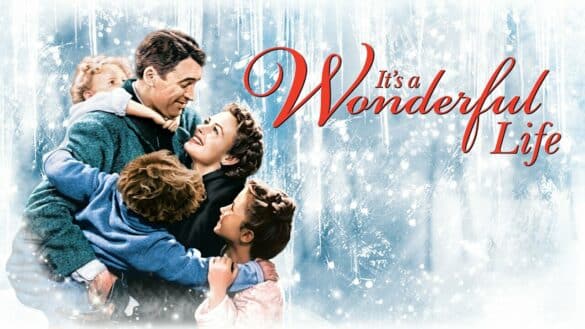 film poster for It's a Wonderful Life