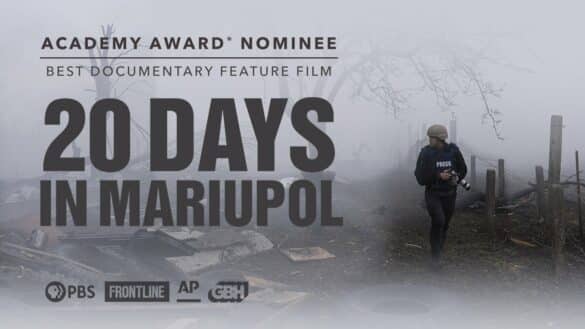 poster for the documentary 20 Days in Mariupol