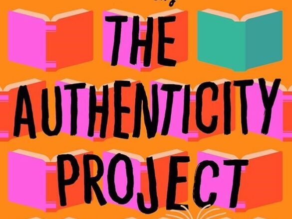 the front cover of The Authenticity Project by Clare Pooley
