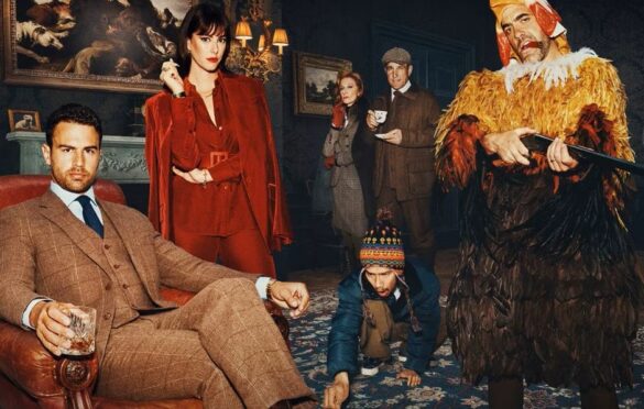 the main cast of Guy Ritchie's The Gentlemen