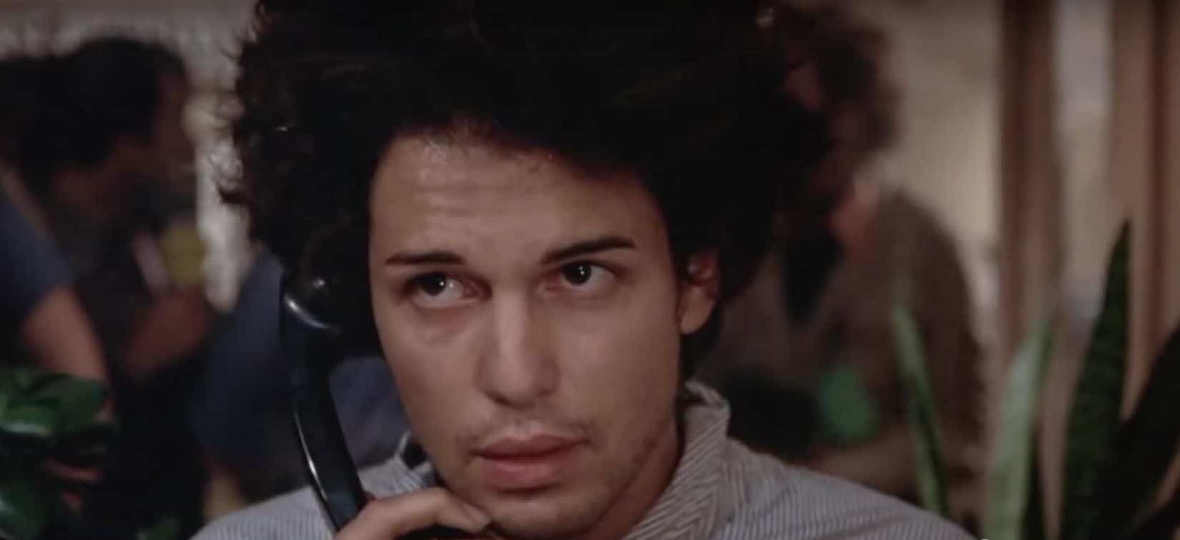 Chris Sarandon on the phone