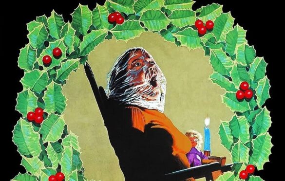 Partial of the Black Christmas movie poster