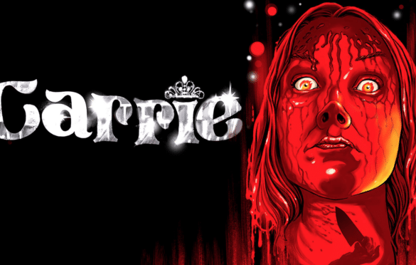 vertical poster for the movie Carrie