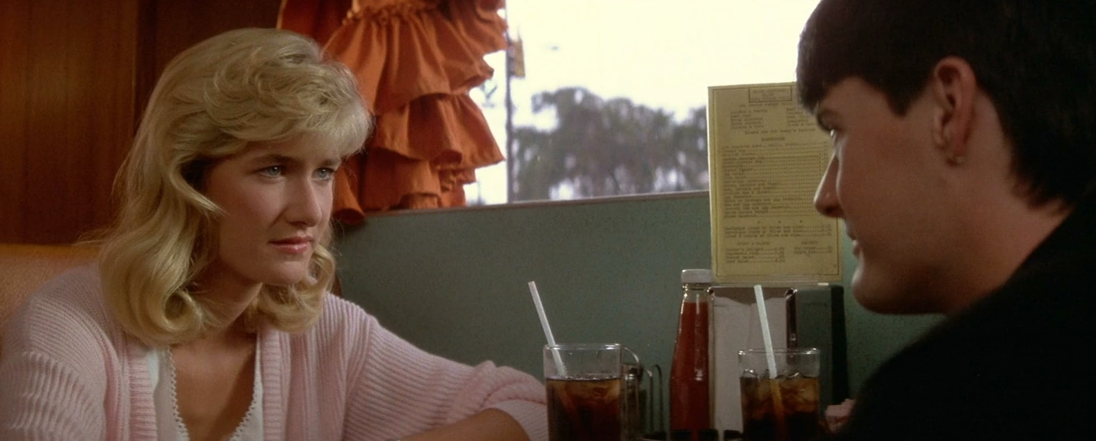 Laura Dern sits across the diner table from Kyle