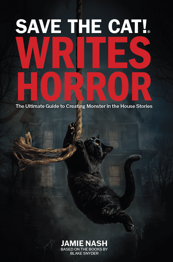 the front cover of 'Save the Cat! Writes Horror' by Jamie Nash