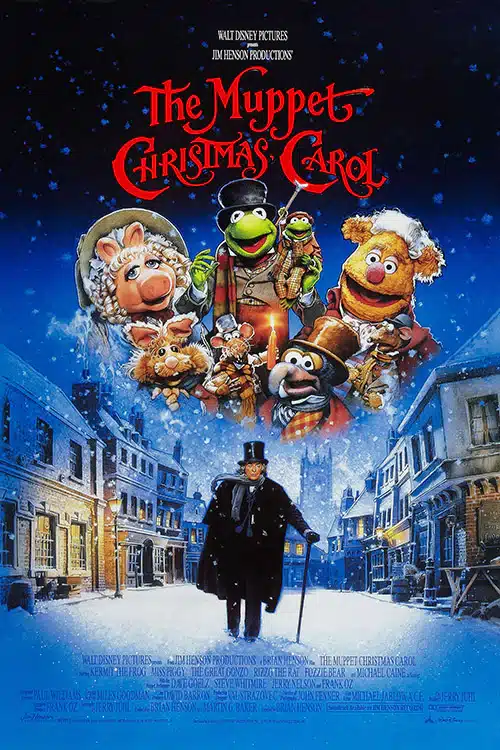 the poster for the movie The Muppet Christmas Carol