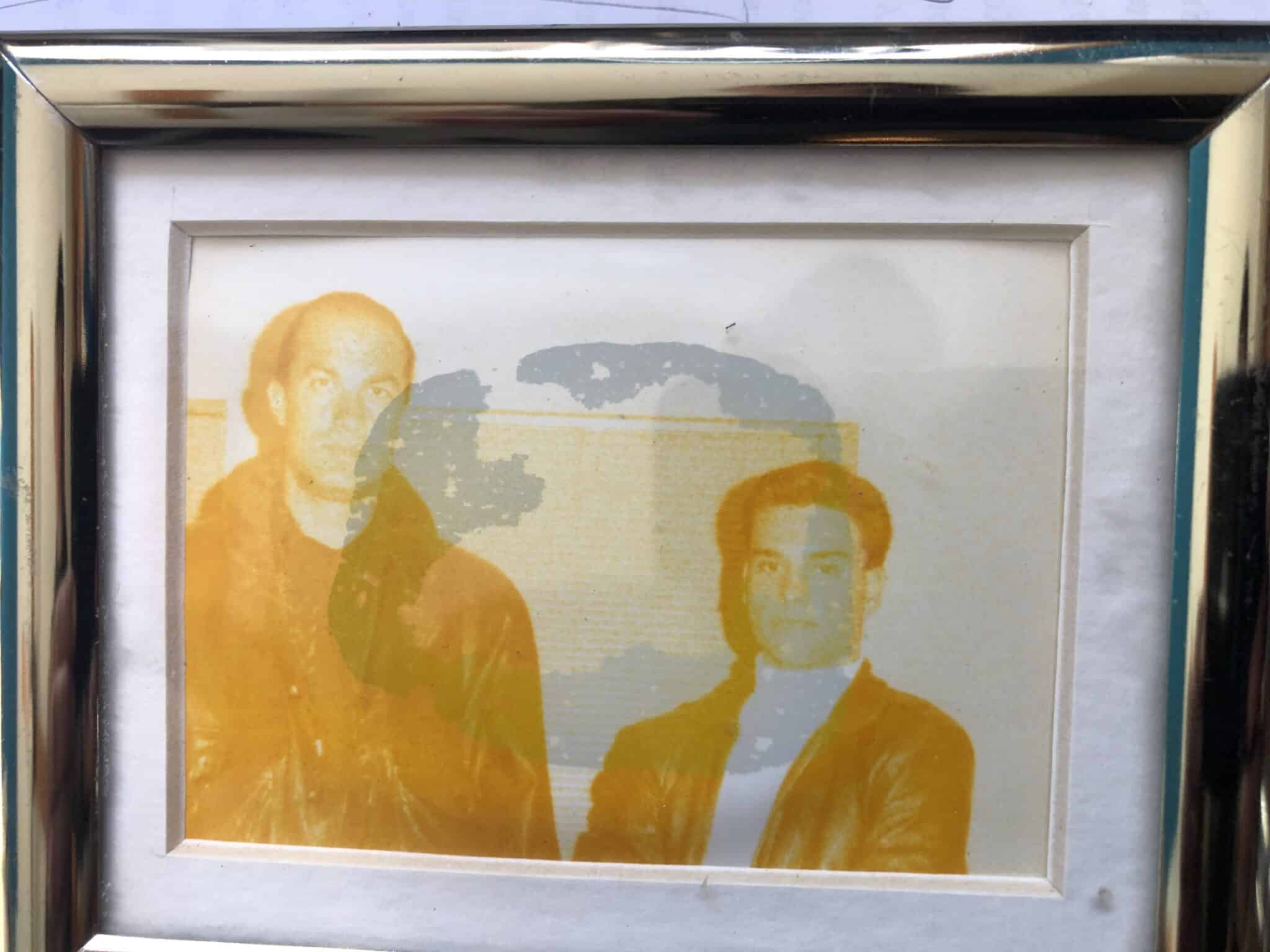 actor Steven Seagal standing next to young writer Matt Ryan Allen