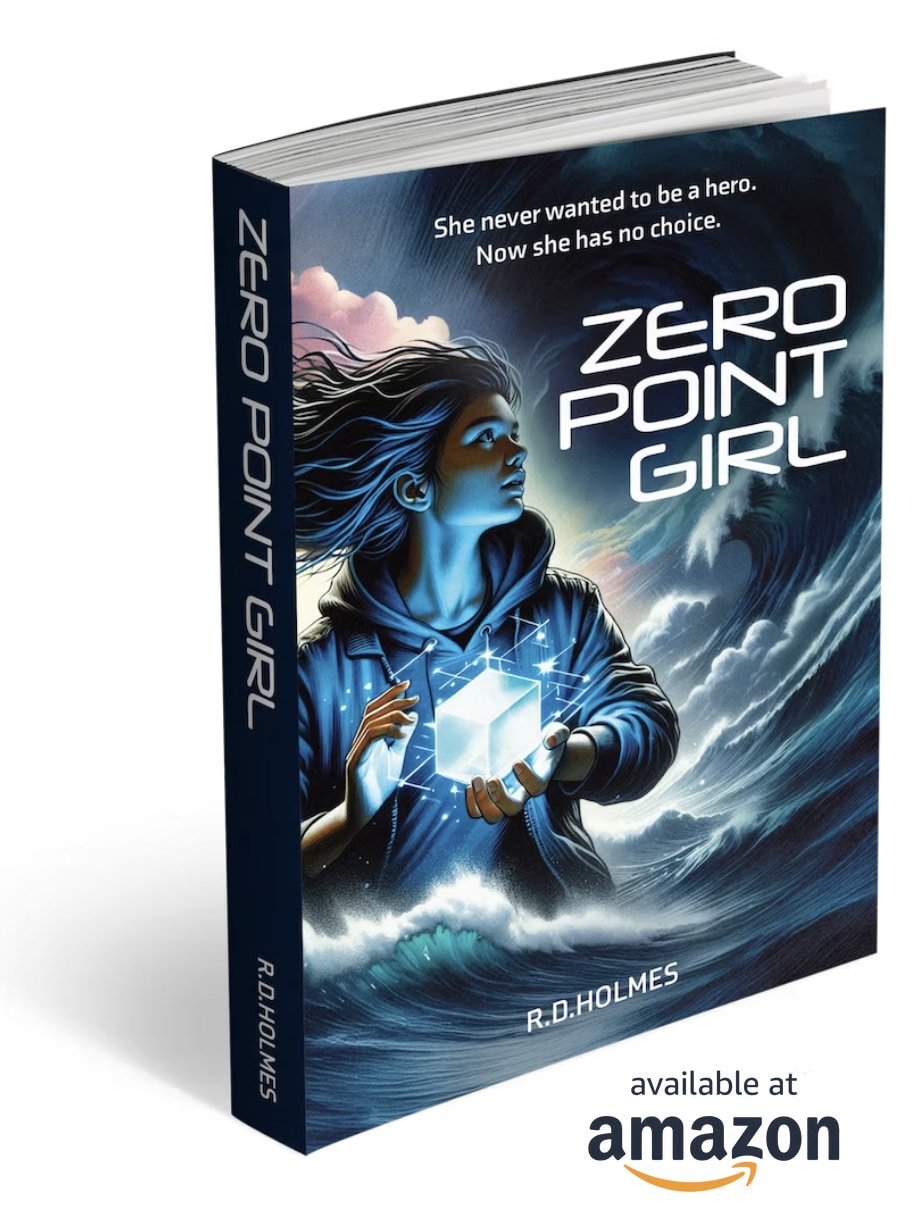 Zero Point Girl novel front cover