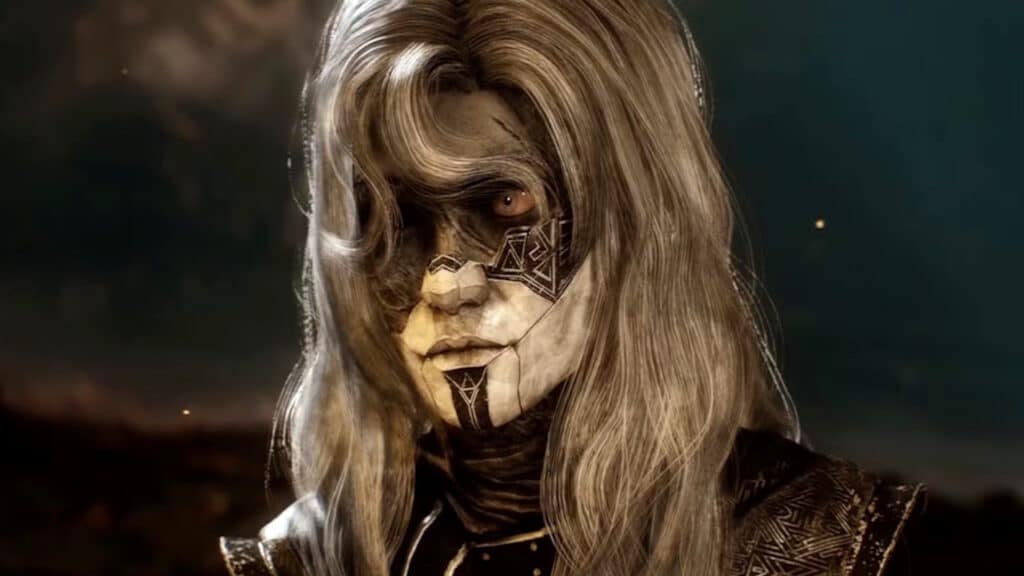 Alkicia, the girl with the mask