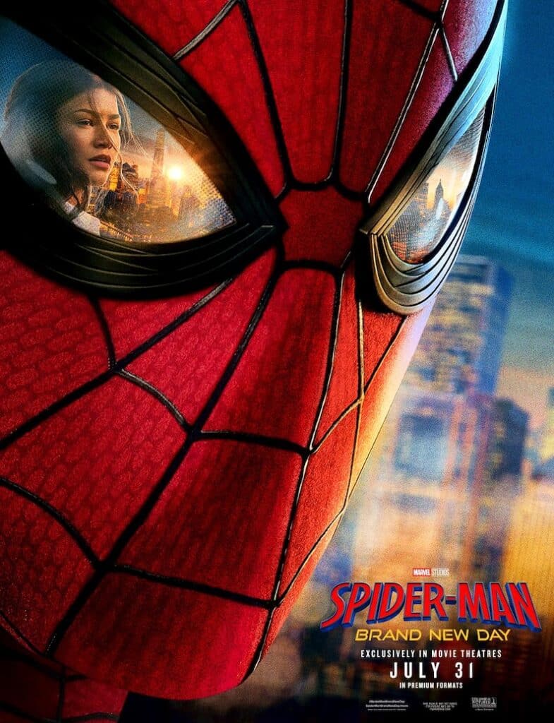 the poster for the film Spider-Man: Brand New Day