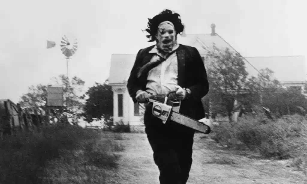 Leatherface with his chain saw