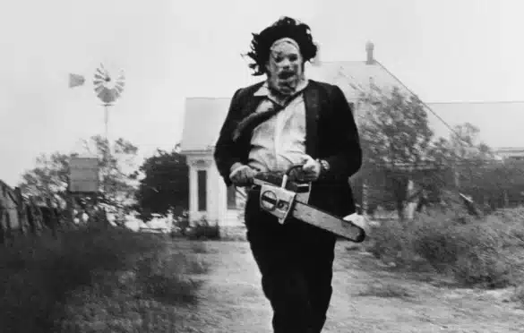 Leatherface with his chain saw